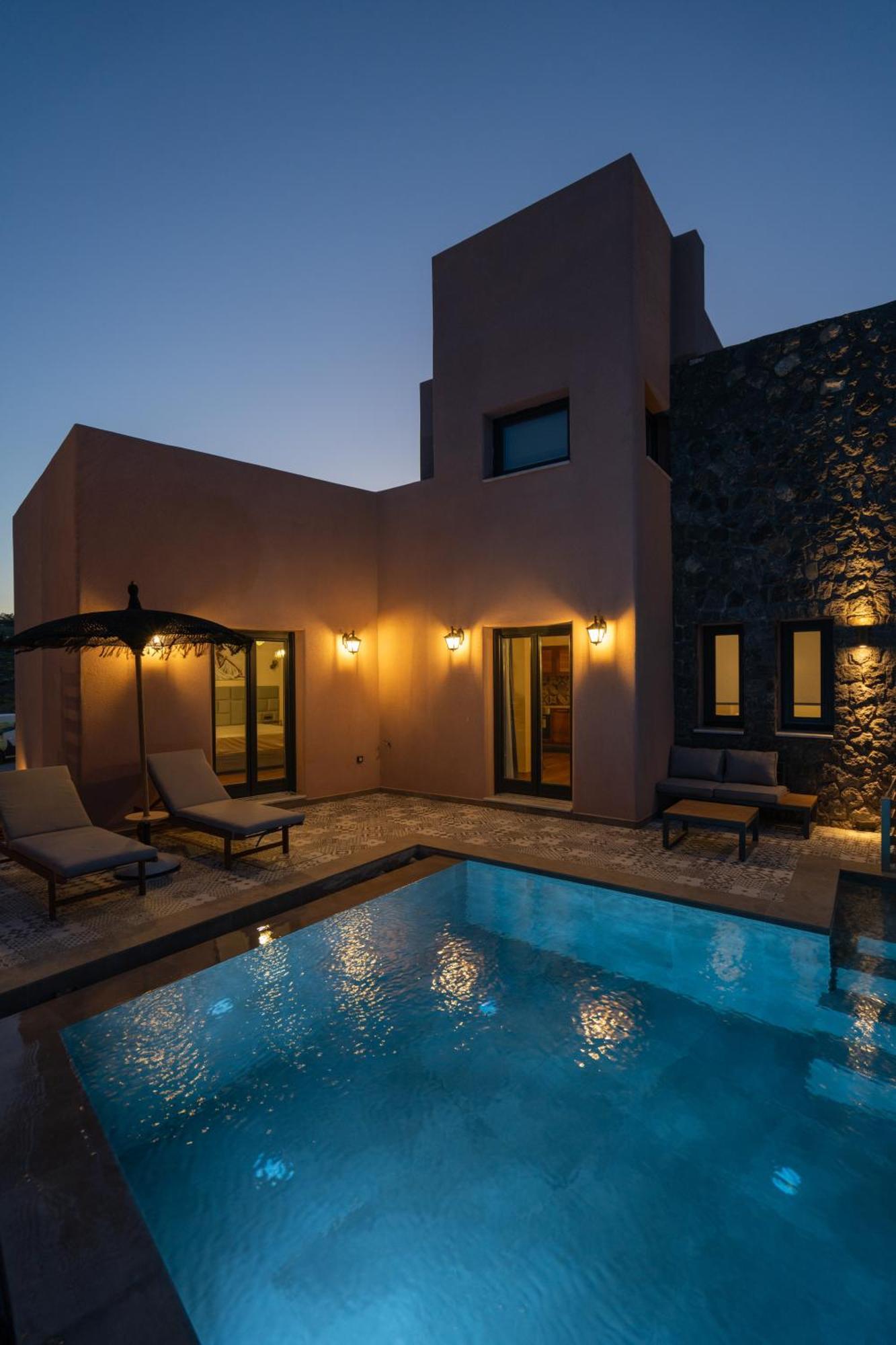 Golden Moments Luxury Stone Villas A Mesaria Eksteriør bilde